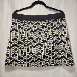 Callaway Women's Trademark Printed 16" Golf Skirt Skort Tennis sz L